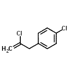 结构式 CAS# 731772-09-1, 1-氯-4-(2-氯-2-丙烯-1-基)苯