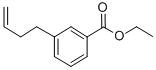 structure of CAS# 731772-84-2, 4-(3-Carboethoxyphenyl)-1-Butene;4-(3-CARBOETHOXYPHENYL)-1-BUTENE;Ethyl 3-(But-3-Enyl)Benzoate