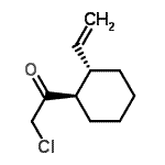 CAS#: 73193-07-4， 2-Chloro-1-[(1R,2S)-2-vinylcyclohexyl]ethanone