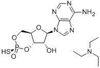 CAS#: 73208-40-9， SP-Adenosine 3',5'-Cyclic Monophosphothioate Triethylamine