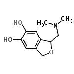 CAS#: 732206-81-4， 1-[(Dimethylamino)methyl]-1,3-dihydro-2-benzofuran-5,6-diol