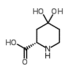 CAS#: 732225-51-3， (2S)-4,4-Dihydroxy-2-piperidinecarboxylic acid