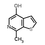 CAS#: 73224-09-6， 7-Methylthieno[2,3-c]pyridin-4-ol