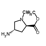 CAS#: 732241-85-9， Methyl (4S)-4-amino-1-methyl-D-prolinate