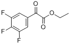 structure of CAS# 732251-58-0, Ethyl 3,4,5-Trifluorobenzoylformate;ETHYL 3,4,5-TRIFLUOROBENZOYLFORMATE