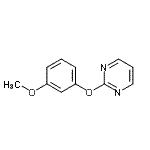 CAS#: 73226-22-9， 2-(3-Methoxyphenoxy)pyrimidine