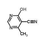 CAS#: 73249-89-5， 4-Methyl-6-oxo-1,6-dihydro-5-pyrimidinecarbonitrile