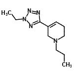 CAS#: 732963-48-3， 5-(2-Ethyl-2H-tetrazol-5-yl)-1-propyl-1,2,3,6-tetrahydropyridine