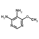 CAS#: 73318-76-0， 6-Methoxy-4,5-pyrimidinediamine