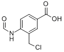 CAS#: 73348-41-1， 3-(Chloromethyl)-4-Formamidobenzoic Acid