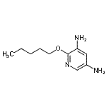 CAS 登录号：733698-96-9， 2-(戊氧基)-3,5-吡啶二胺