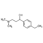 CAS#: 733703-95-2， 3-(Dimethylamino)-1-(4-ethylphenyl)-1-propanol