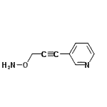CAS#: 733717-09-4， 3-[3-(Aminooxy)-1-propyn-1-yl]pyridine