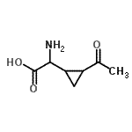 CAS#: 733717-35-6， (2-Acetylcyclopropyl)(amino)acetic acid
