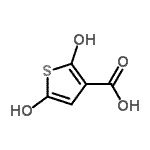CAS#: 733725-57-0， 2,5-Dihydroxy-3-thiophenecarboxylic acid