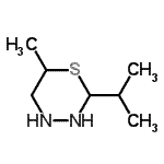 CAS#: 73419-16-6， 2-Isopropyl-6-methyl-1,3,4-thiadiazinane