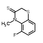 CAS#: 73500-71-7， 5-Fluoro-4-methyl-2H-1,4-benzothiazine-3(4H)-thione