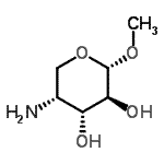 CAS 登录号：735203-28-8， 甲基4-氨基-4-脱氧-alpha-D-阿拉伯糖吡喃糖苷