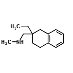 CAS#: 735236-35-8， 1-(2-Ethyl-1,2,3,4-tetrahydro-2-naphthalenyl)-N-methylmethanamine