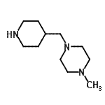 CAS#: 735262-46-1， 1-methyl-4-(4-piperidylmethyl)piperazine