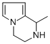 structure of CAS# 73627-18-6, 1-Methyl-1,2,3,4-Tetrahydro-Pyrrolo[1,2-a]Pyrazine