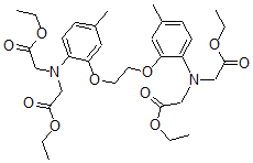 CAS#: 73630-10-1， 1,2-Bis(2-amino-5-methylphenoxy)ethane-N,N,N',N'-tetraacetic acid tetraethyl ester