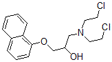 CAS#: 73631-12-6， 1-[Bis(2-Chloroethyl)Amino]-3-Naphthalen-1-Yloxypropan-2-Ol