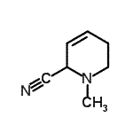 CAS#: 73657-66-6， 1-Methyl-1,2,5,6-tetrahydro-2-pyridinecarbonitrile