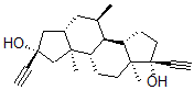 CAS#: 73672-11-4， 7alpha-Methyl-alpha-Nor-5alpha-Androstane-2alpha,17alpha-Diethynyl-2beta,17beta-Diol