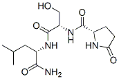 CAS 登录号：73684-80-7， (2S)-N-[(2S)-1-[[(2S)-1-氨基-4-甲基-1-氧代戊烷-2-基]氨基]-3-羟基-1-氧代丙烷-2-基]-5-氧代吡咯烷-2-甲酰胺