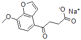 CAS#: 73698-63-2， Sodium 4-(7-Methoxy-1-Benzofuran-4-Yl)-4-Oxobutanoate