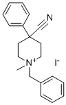 CAS#: 73771-87-6， 1-Benzyl-1-Methyl-4-Phenylpiperidin-1-Ium-4-Carbonitrile Iodide