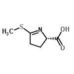 CAS#: 737724-92-4， (2S)-5-(Methylsulfanyl)-3,4-dihydro-2H-pyrrole-2-carboxylic acid