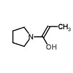 CAS#: 737728-77-7， (1Z)-1-(1-Pyrrolidinyl)-1-propen-1-ol