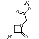 CAS#: 737731-48-5， Methyl [(3R)-3-amino-2-oxo-1-azetidinyl]acetate