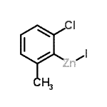 CAS#: 737797-38-5， (2-Chloro-6-methylphenyl)(iodo)zinc