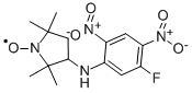 CAS#: 73784-45-9， 3-(5-Fluoro-2,4-dinitroanilino)-2,2,5,5-tetramethyl-1-pyrrolidinyloxy, free radical