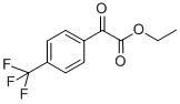 structure of CAS# 73790-06-4, Ethyl Oxo-(4-Trifluoromethylphenyl)Acetate;(4-TRIFLUOROMETHYLPHENYL)GLYOXYLIC ACID ETHYL ESTER;Ethyl 2-Oxo-2-[4-(Trifluoromethyl)Phenyl]Acetate;ETHYL 2-[4-(TRIFLUOROMETHYL)PHENYL]GLYOXYLATE