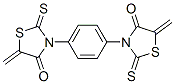 CAS#: 73855-63-7， 5-Methylidene-3-[4-(5-Methylidene-4-Oxo-2-Sulfanylidene-1,3-Thiazolidin-3-Yl)Phenyl]-2-Sulfanylidene-1,3-Thiazolidin-4-One
