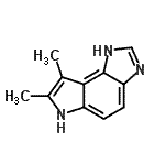 CAS#: 73857-35-9， 7,8-Dimethyl-1,6-dihydroimidazo[4,5-e]indole