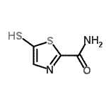 CAS#: 738619-76-6， 5-Sulfanyl-1,3-thiazole-2-carboxamide