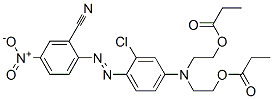 CAS#: 73862-12-1， 2-[[3-Chloro-4-(2-Cyano-4-Nitrophenyl)Diazenylphenyl]-(2-Propanoyloxyethyl)Amino]Ethyl Propanoate