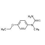 CAS#: 73901-52-7， 1-(4-Ethoxyphenyl)-1-methylthiourea