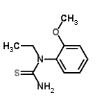 CAS#: 73901-54-9， 1-Ethyl-1-(2-methoxyphenyl)thiourea