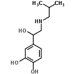 CAS#: 739301-51-0， 4-[1-Hydroxy-2-(isobutylamino)ethyl]-1,2-benzenediol