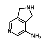 CAS#: 739331-75-0， 2,3-Dihydro-1H-pyrrolo[3,4-c]pyridin-7-amine