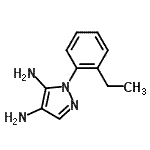 CAS#: 739364-20-6， 1-(2-Ethylphenyl)-1H-pyrazole-4,5-diamine