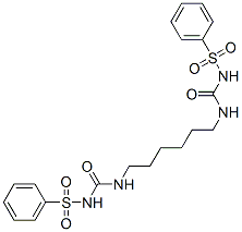 CAS#: 73953-85-2， 3-Phenylsulfonyl-1-[6-(Phenylsulfonylcarbamoylamino)Hexyl]Urea