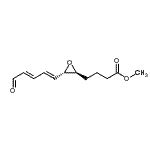 CAS#: 73958-00-6， Methyl 4-{(2S,3S)-3-[(1E,3E)-5-oxo-1,3-pentadien-1-yl]-2-oxiranyl}butanoate