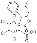 CAS#: 73972-99-3, 2,3,4,5-Tetrachloro-6-(1-Phenylpentoxycarbonyl)Benzoic Acid